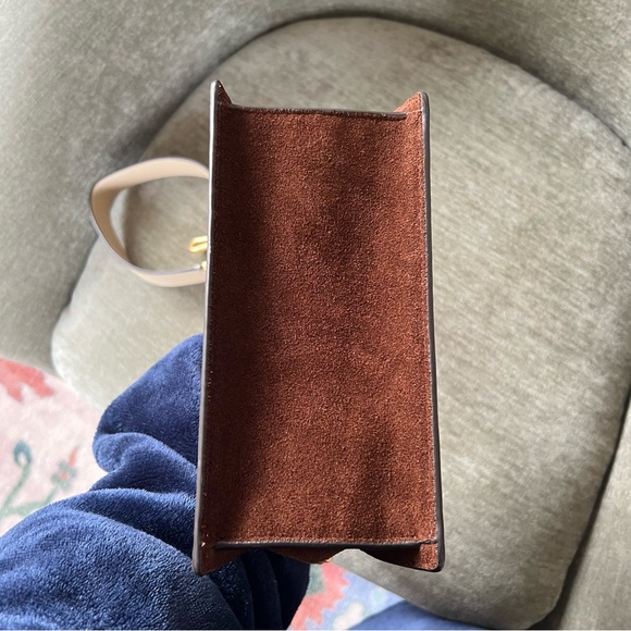 Tory Burch Robinson Convertible Color Block Bag - Picture 9 of 11